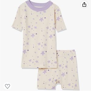 Moon& Back by Hanna Andersson Organic Cotton 2 Piece Short Pajama Set - Size 4